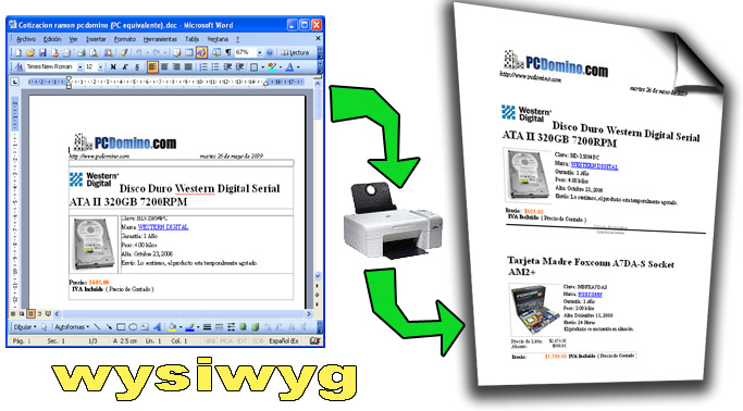 Imagen de Wysiwyg